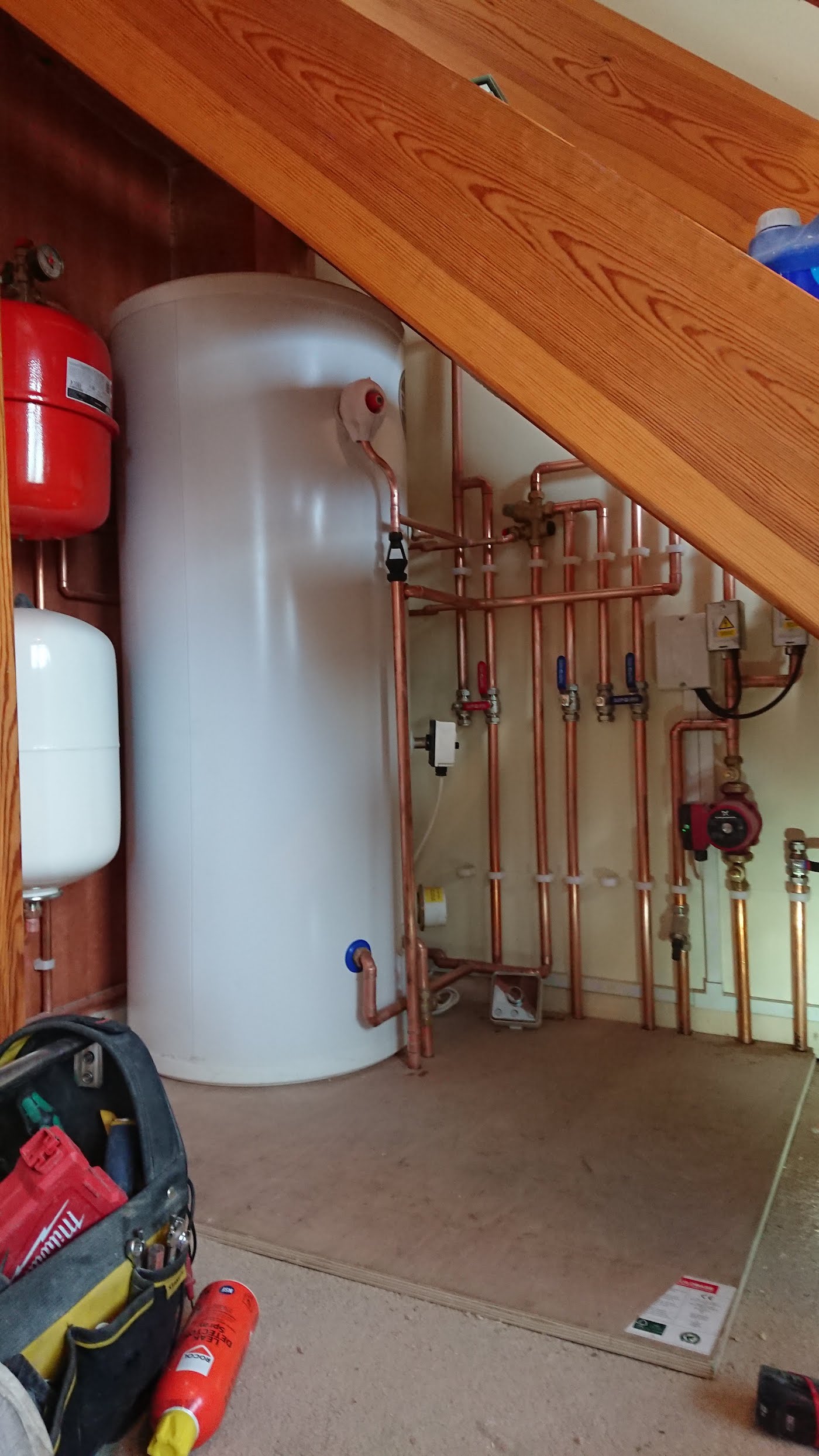 Unvented Hot Water Cylinder Hartswood Heating